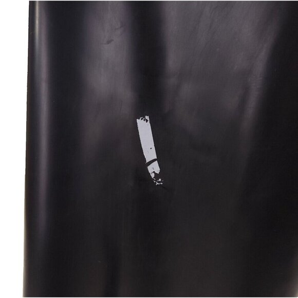 Kwaidan Editions Slit Maxi Skirt Size FR 36 US 4 S Black Rubber $1500 - Picture 8 of 16